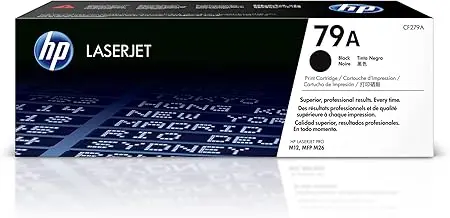 HP CF279A 79A Original LaserJet Toner Cartridge, Black, Single Pack