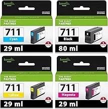 Ink-jet hp designjet t120/t520 yellow no. 711 pack 3/1000 pages