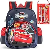 Joicin 12 Inch Lightning Cars Backpack - Cars Children's Backpack Novelty Toddler Backpack Waterproof Schoolbag for Boys Girl Joicin 12 Inch Lightning Cars Backpack - Cars Children's Backpack Novelty Toddler Backpack Waterproof Schoolbag
