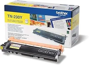[COSKU-00329] TN-230Y Toner Cartridge, Yellow, Single Pack, Standard Yield, Includes 1 x Toner Cartridge, Brother Genuine Supplies