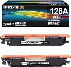 [COSKU-00353] 126A Black Toner Cartridge Replacement for HP 126A CE310A for Laserjet Pro 100 Color MFP M175nw,cp1025nw,M275 Printer Ink (2-Pack ) 4.1 out of 5 stars 20