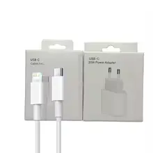 20W Type C Line USB-C PD Fast Charger Cable For Apple iPhone 14 13 12 mini 11 Pro Max X XS XR 8 plus iPad Mini Air3 Charging Kit