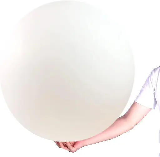 [SCSKU-0940] Large White Balloons 36 Inches 4 Pack Giant Jumbo Big Thicken Round White Balloon for Wedding Party Decorations 