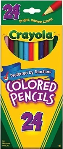 [SCSKU-1062] Crayola Colored Pencils, 24 Count (Pack of 12) 