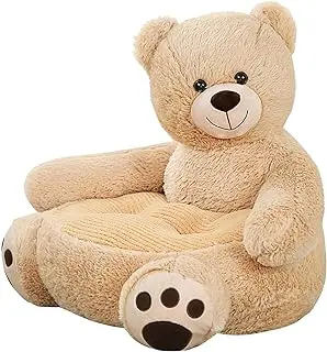[SCSKU-1646] Blogiiup Toddler Chair Toddler Recliner Chair Kids Sofa Cute Cartoon Duck Toddler Armchair Plush Animal Play Sofa for Baby Bedroom Furniture Home Decor 20x20x18 Inch (Bear) 