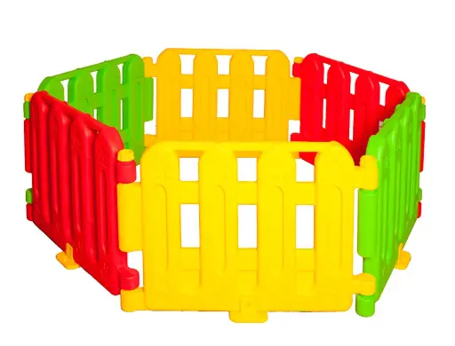[SCSKU-1754] Sumo didactic plastic fence 6 pieces assorted colors 60 x 80 cm diameter 150 cm